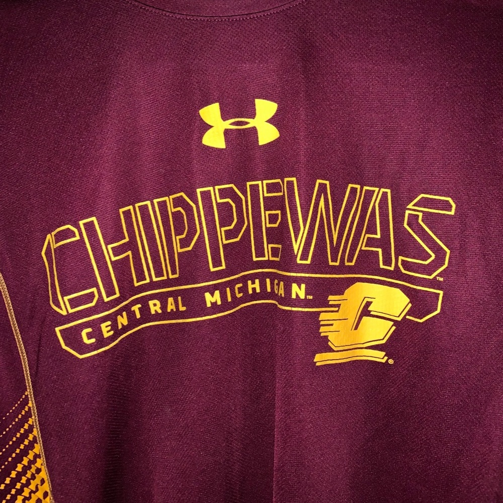 Central Michigan Dri-Fit Long Sleeved Tee